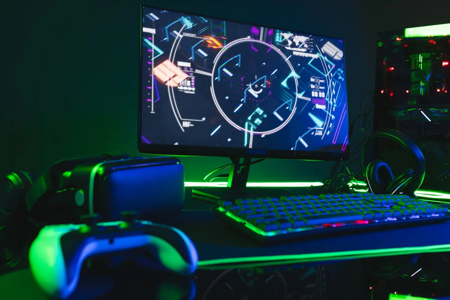 Domowe centrum rozrywki sprzęt multimedia gaming